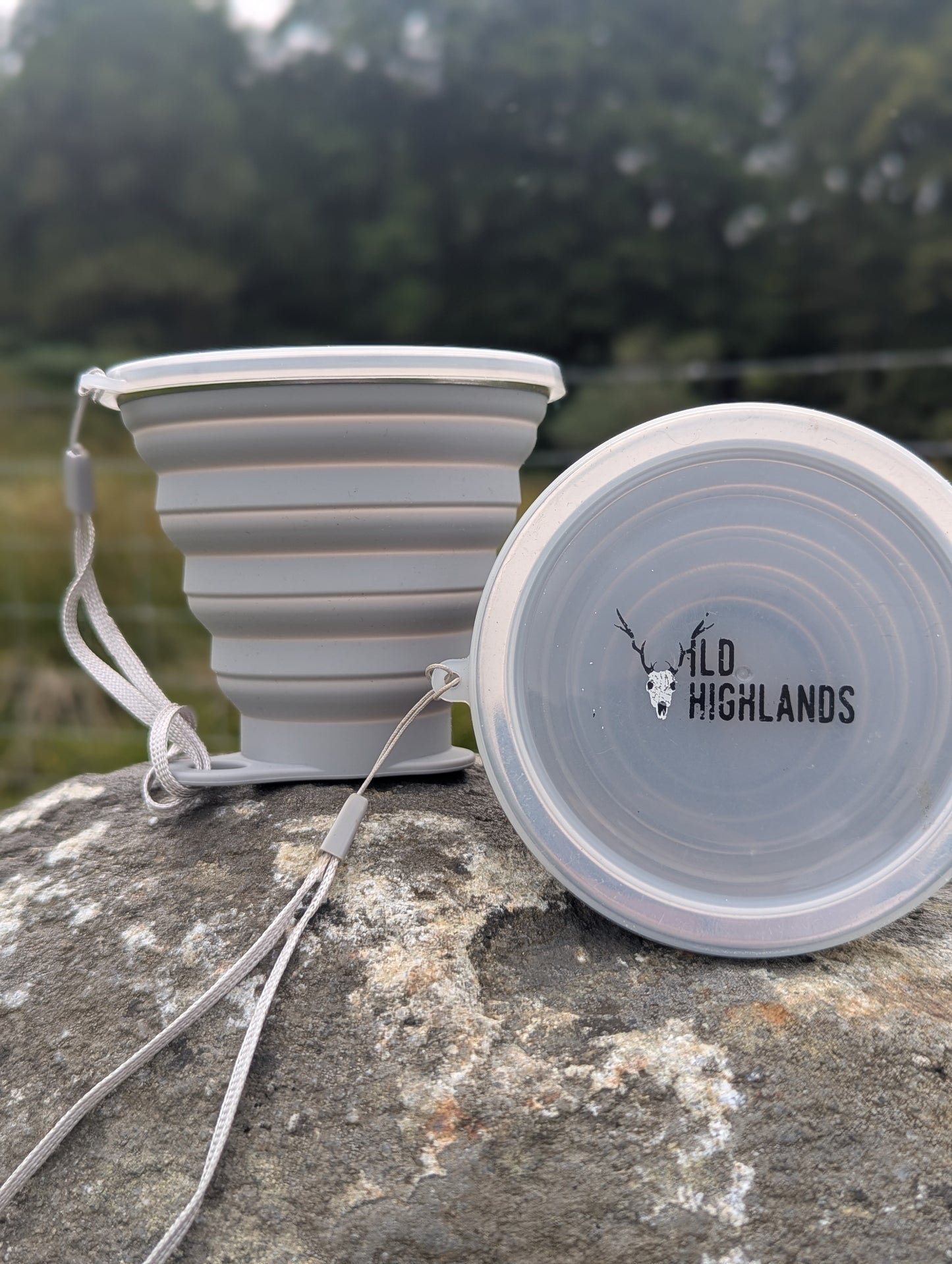 Wild Highlands Coffee 9.5oz Collapsible Cup