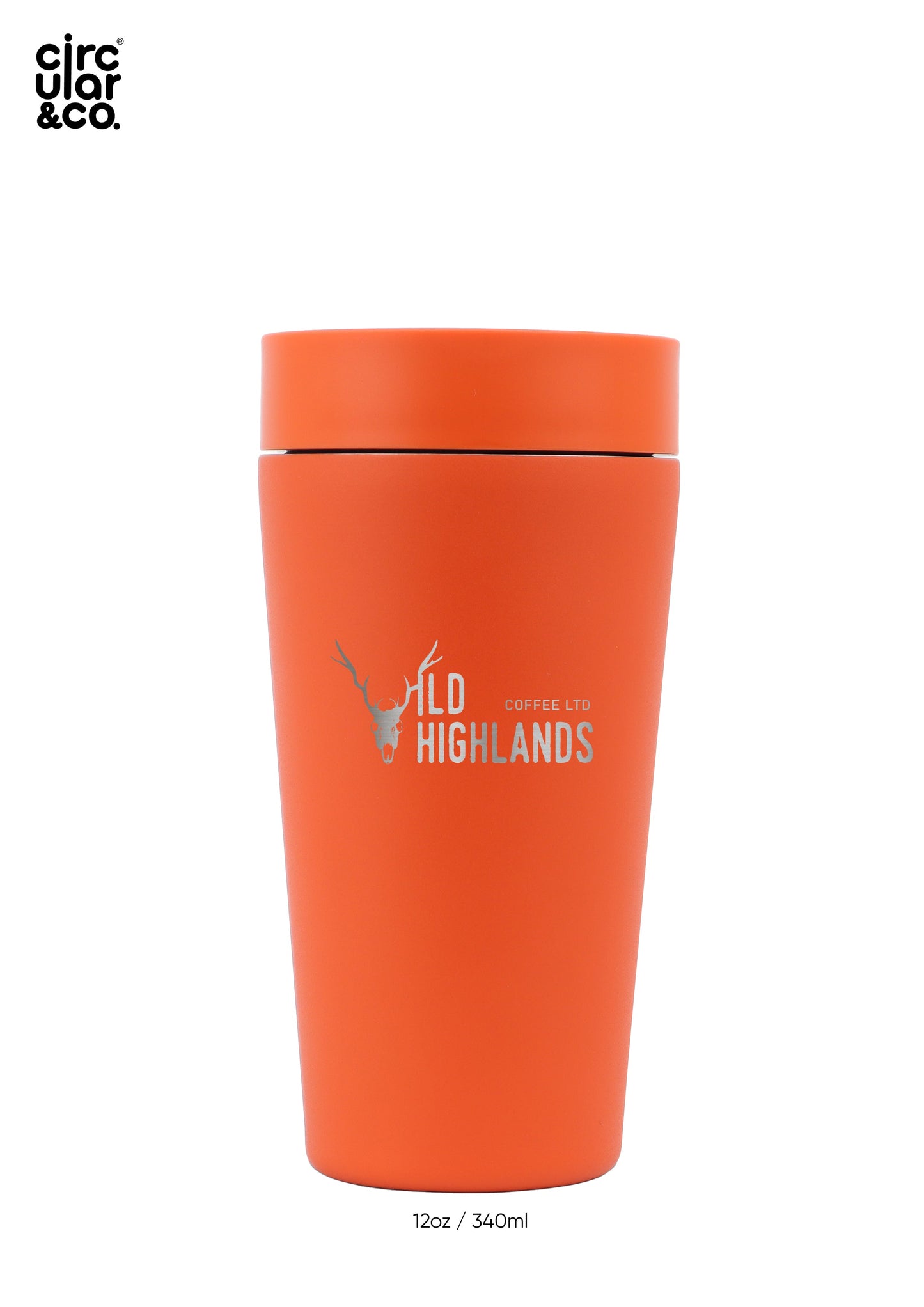 Stainless Steel 12oz Circular & Co Travel Cup