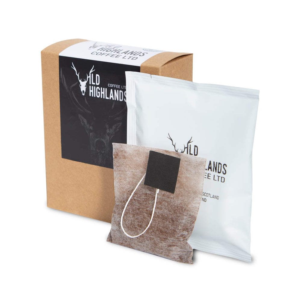 Short Shelf - Coffee Drip Bags - Coffee on the Go – Wild Highlands Coffee
